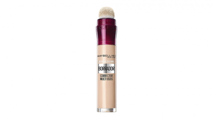 Antiojeras y corrector de bolsas e imperfecciones de Maybelline New York, top ventas belleza.
