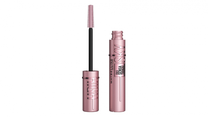 Lash Sensational Sky High, Black (Negro), 7,2 ml. Máscara de pestañas de Maybelline New York para un volumen y longitud extra, top ventas belleza.