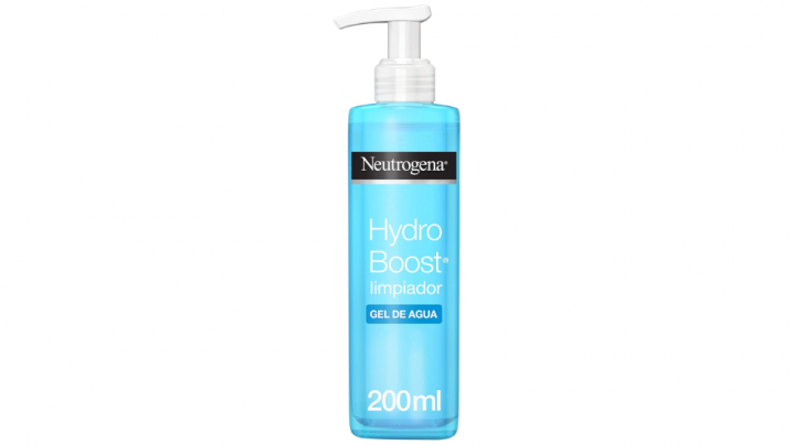 Limpiador facial HYdro Boost de Neutrogena. Gel de agua, desmaquillante, hidratante y perfecto para eliminar impurezas del cutis (200 ml), top ventas Amazon.