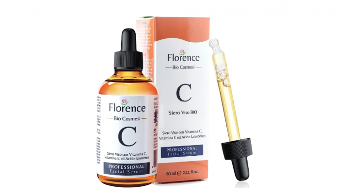 Sérum facial bio con vitamina C, E y ácido hialurónico, antiarrugas y antimanchas, efecto hidratante (60 ml), top ventas belleza.