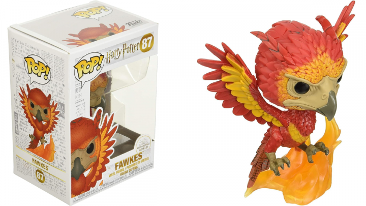 Funko pop de Harry Potter Fawkes