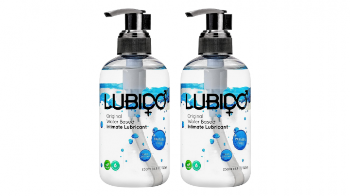 Lote de dos lubricantes Lubido originales y a base de agua, top ventas en Amazon.