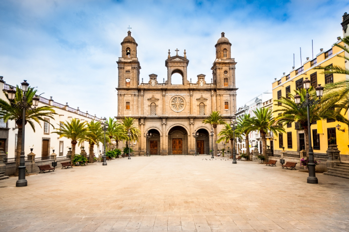 Catedral de Santa Ana, en el barrio de Vegueta (Gran Canaria)