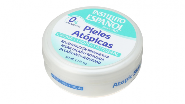 Crema hidratante para pieles atópicas de Instituto Español (30 ml).