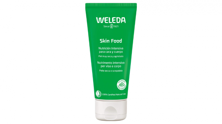 Crema reparadora, nutritiva e hidratante de Weleda para pieles muy secas (75 ml).