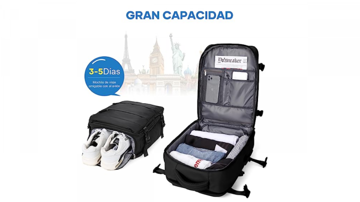 Las mejores mochilas de viaje de Amazon