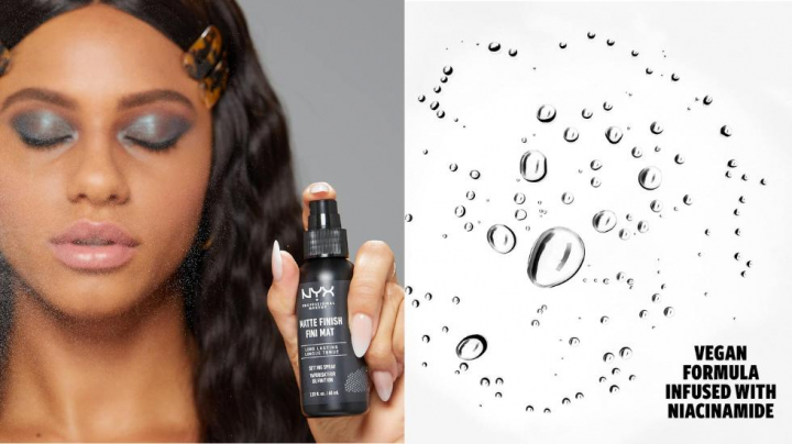 Spray fijador de maquillaje transparente de NYX Professional Makeup y superventas en Amazon.