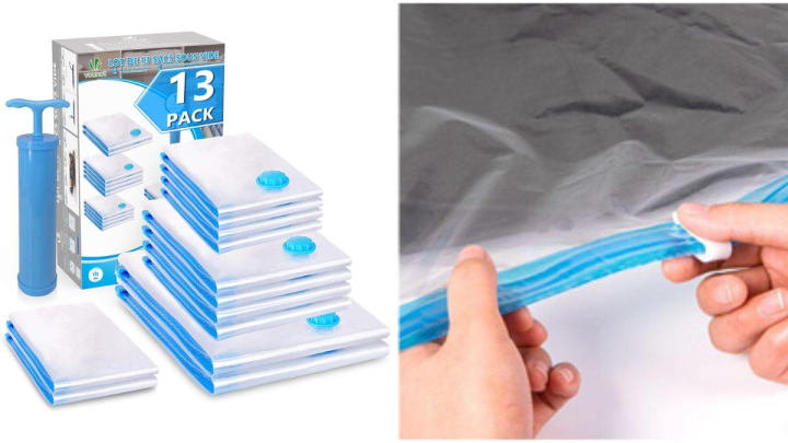 Bolsas al vacío para el cambio de armario