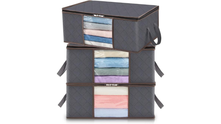 Organizador de ropa con ventana transparente