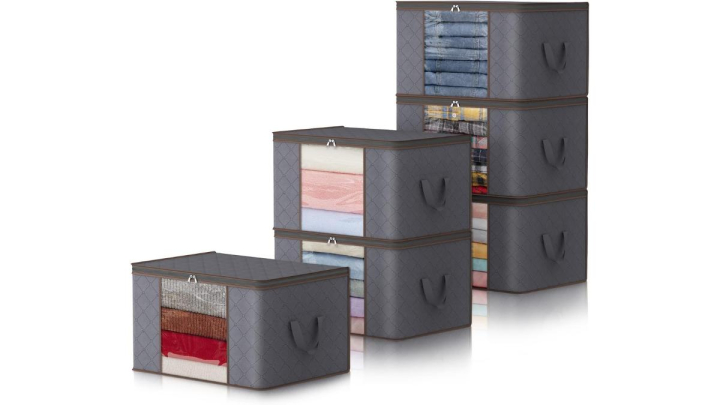 Las mejores cajas para guardar ropa tras el cambio de armario