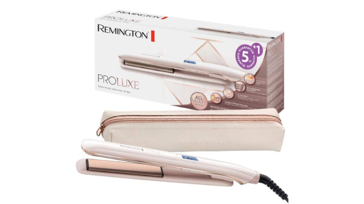 Plancha de pelo de Remington con estuche