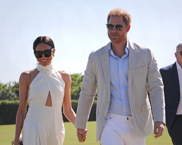 Harry y Meghan, fotografiados en Florida el 12 de abril de 2024.