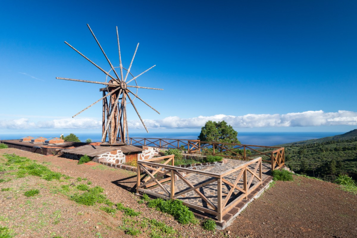 Pueblo de Las Tricias, en La Palma.