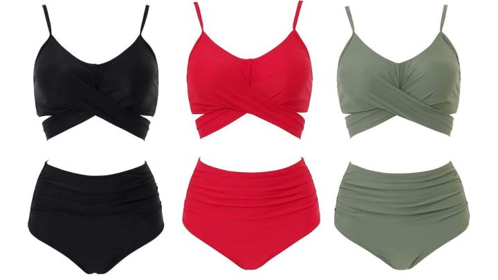 Podrás comprar este bikini reductor con push up en varios colores