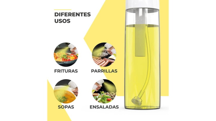 Para qué recetas sirve un pulverizador de aceite en la cocina