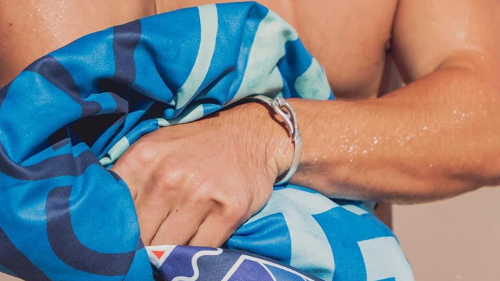 Toalla para la playa de microfibra