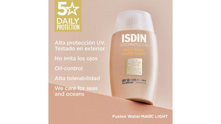 Este protector solar facial de Isdin tiene muchos beneficios para la piel