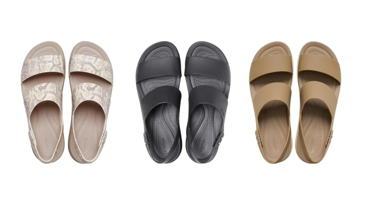 Diferentes zapatilals Crocs para mujer Brooklyn Low Wedge