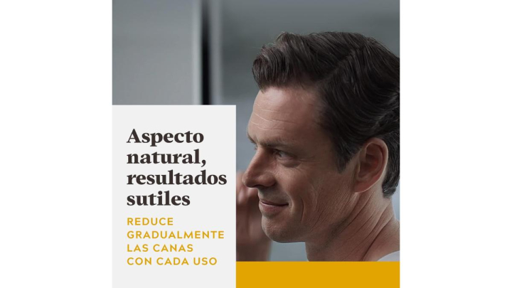 Este champú para las canas tiene efecto progresivo y no inmediato