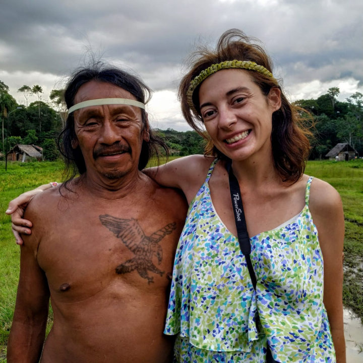 Tatiana Rodríguez, en Ecuador.