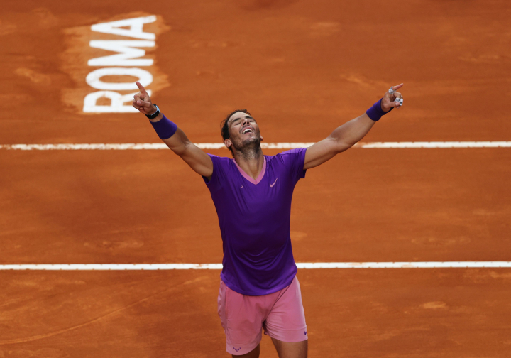 16 de mayo de 2021. Nadal conquistaba Roma y lograba el 36º Masters 1000 de su carrera.