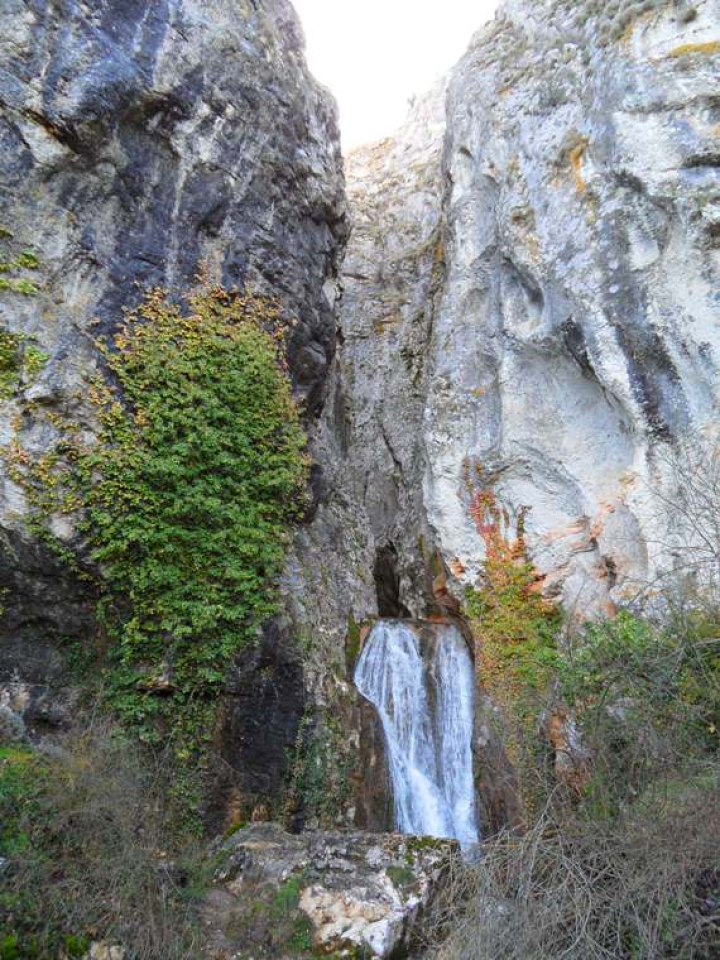 La impresionantes cascada de El Churrión.