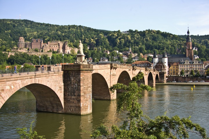 Vista de Heidelberg(Alemania).