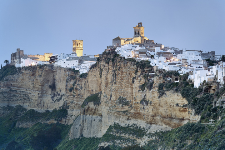 Vista panorámica de la localidad gaditana de Arcos de la Frontera.