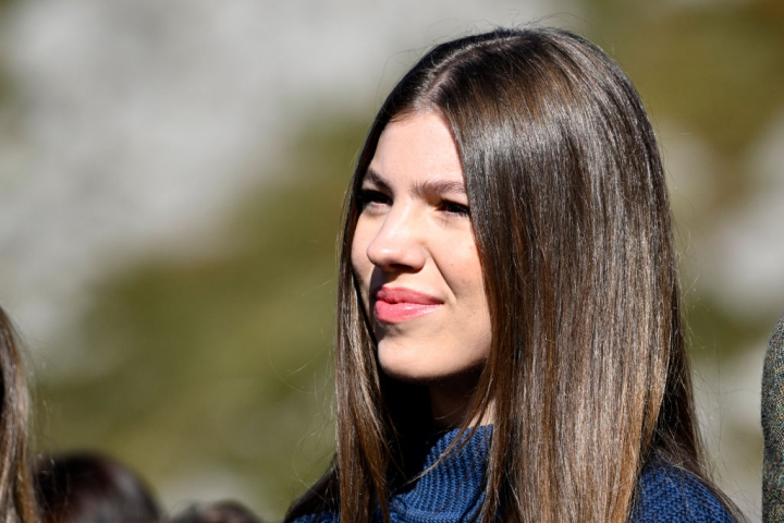 La infanta Sofía en uno de los eventos de los Premios Princesa de Asturias.