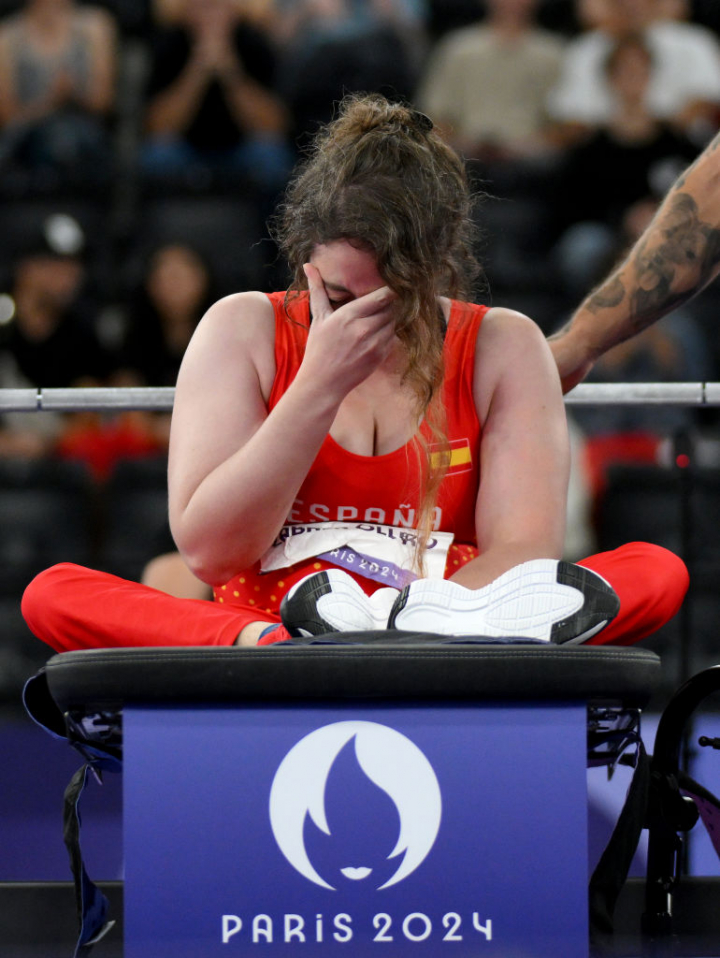 Loida Zabala llora de emoción tras competir en París 2024