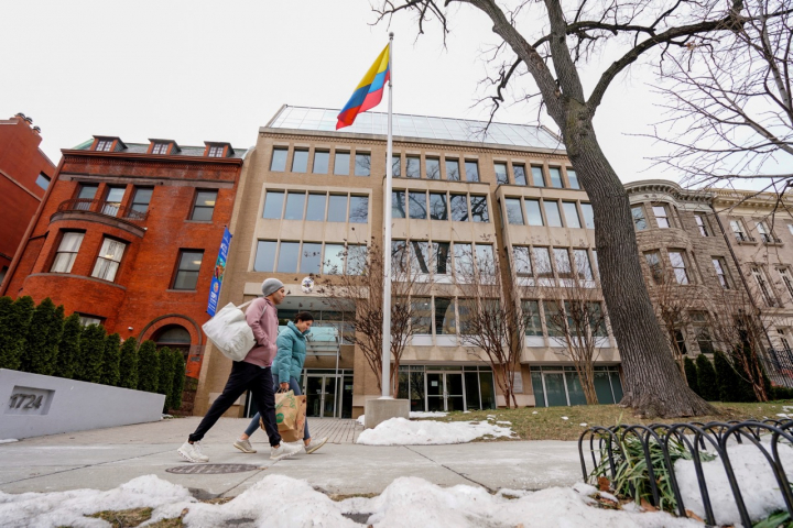 Embajada de Colombia en Washington.