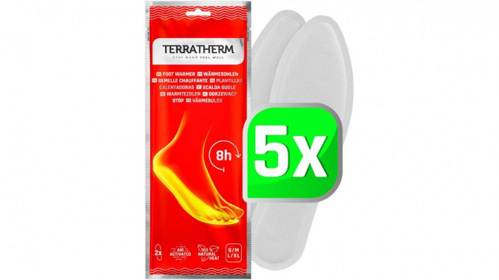 La mejor plantilla térmica para los pies