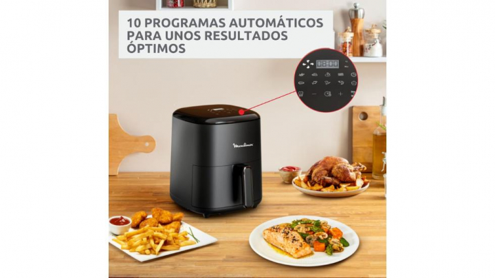 Esta freidora de aire en oferta tiene varios programas automáticos