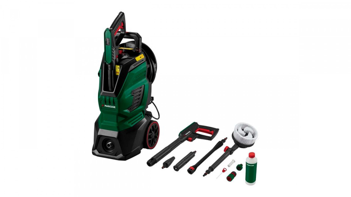 Hidrolimpiador sobre fondo blanco