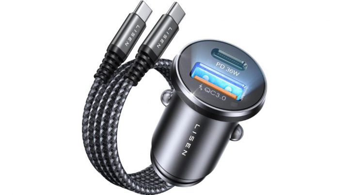 Este cargador de móvil para el coche es uno de los mejores de Amazon