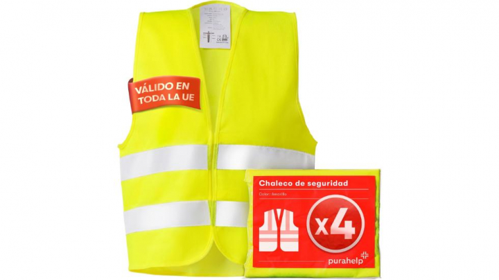 Estos son los chalecos reflectantes para el coche más vendidos en Amazon