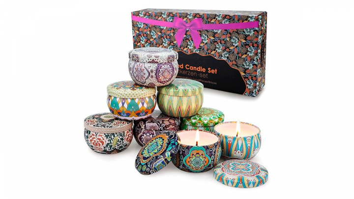 Regalo día de la madre sobre fondo blanco