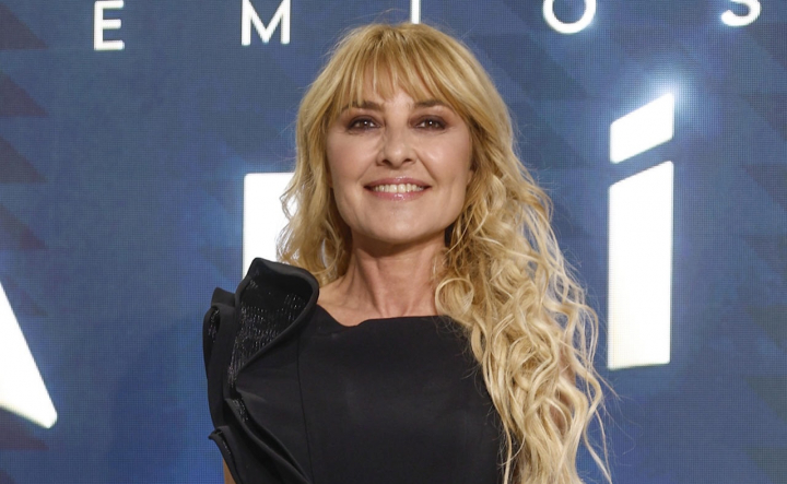 La actriz Cayetana Guillén Cuervo, en la fiesta de los nominados de los Premios Talía de teatro.