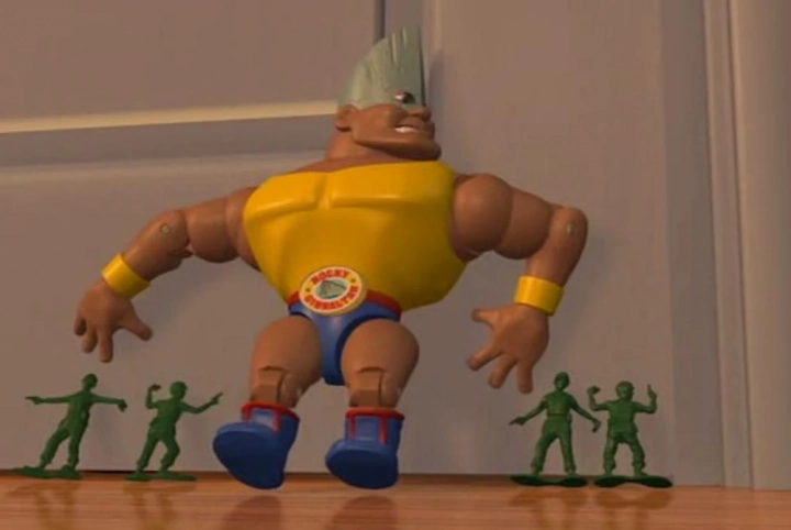 Rocky Gibraltar, el personaje de Toy Story que hace un guiño a la colonia inglesa en la Península.