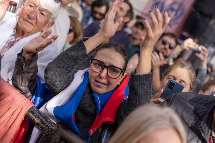 Emoción en las calles de Montevideo en el último adiós a José 'Pepe' Mujica.