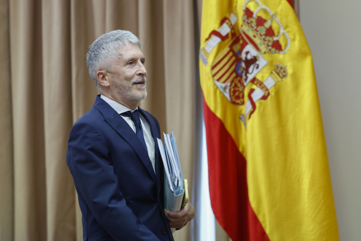 El ministro del Interior, Fernando Grande-Marlaska, en una imagen de archivo.
