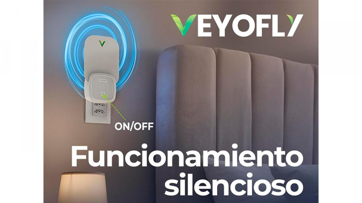 trampa mosquitos sobre fondo blanco.