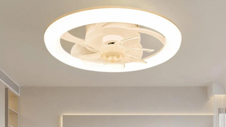 ventilador de techo con luz led