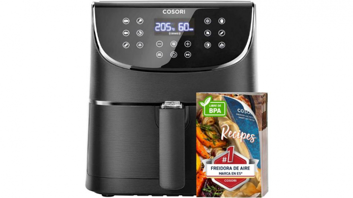 Esta es la mejor freidora de aire que se puede comprar en Amazon