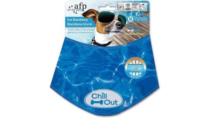 Esta es una de las bandanas para perros más vendidas en Amazon