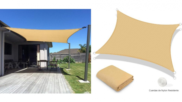 Este toldo es uno de los más vendidos en Amazon.