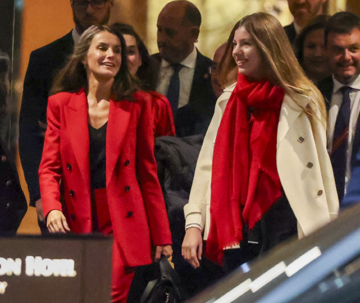 La reina Letizia y la infanta Sofía, en la final del Mundial en Sídney hace dos años.