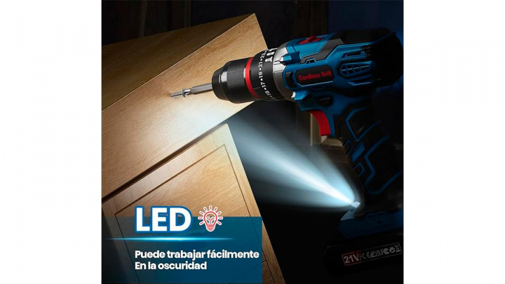 ´Taladro sobre fondo blanco.