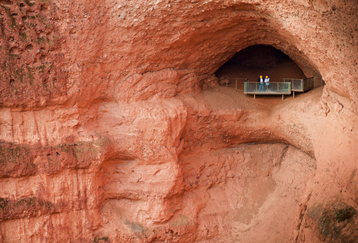 las Médulas fue la mina de oro más importante del Imperio Romano y está declarado Patrimonio de la Humanidad por la UNESCO.