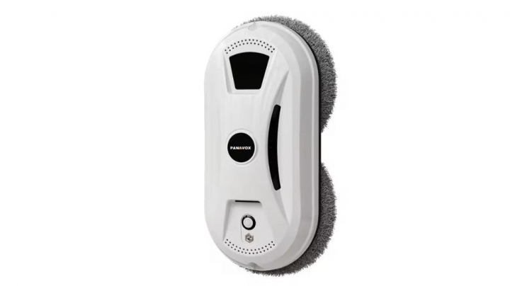 Vista del robot limpiacristales con descuento en AliExpress.